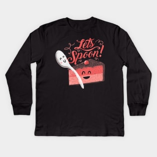 Let's Spoon Kids Long Sleeve T-Shirt